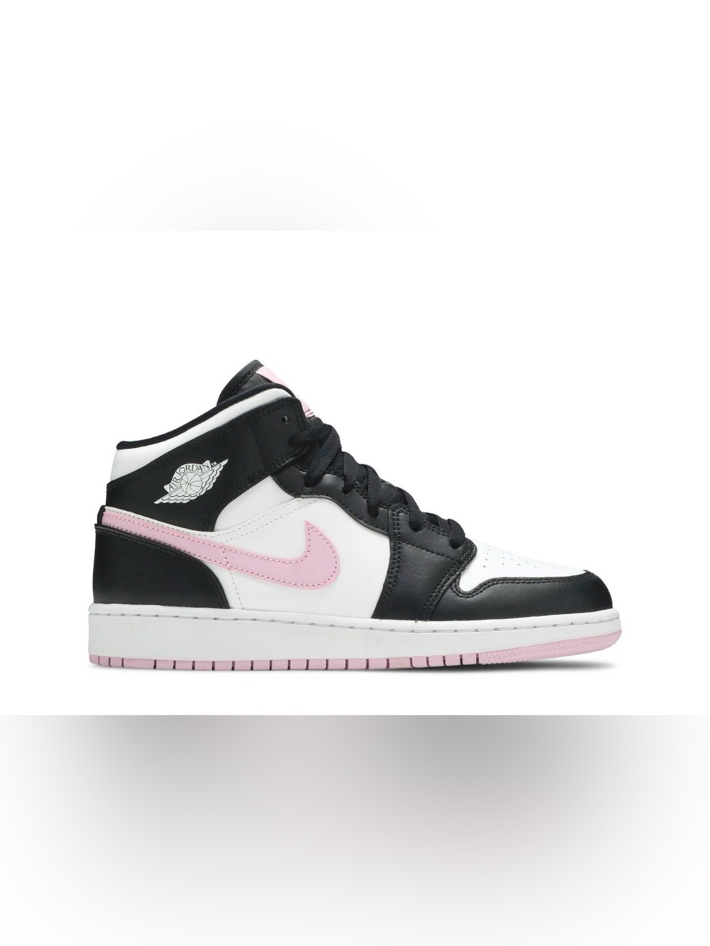 Nike Jordon Retro 1 Mid White Black Arctic Pink Sneakers NWT/Authentic